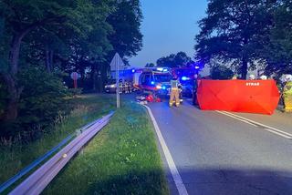 Tragiczny wypadek motocyklisty. Zginął po zderzeniu z samochodem