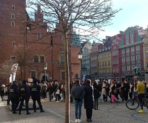 Maturzyści zawładnęli rynkiem we Wrocławiu. Po raz 23. zatańczyli Poloneza dla Fredry