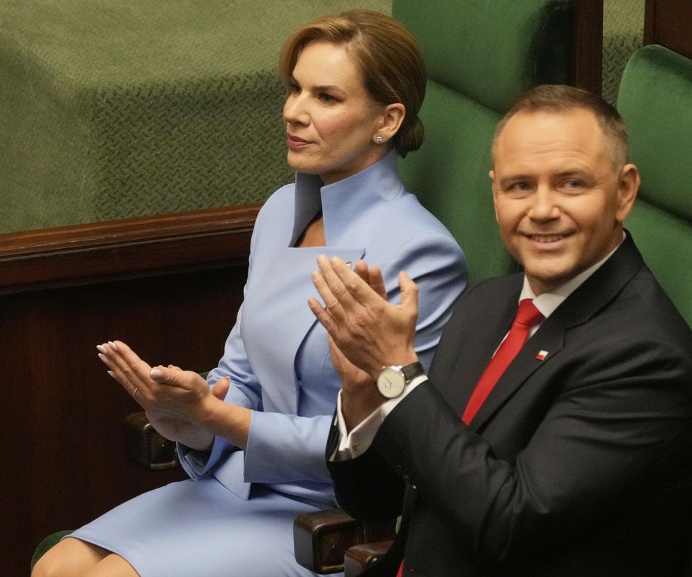 Marta Nawrocka i Waldemar Nawrocki