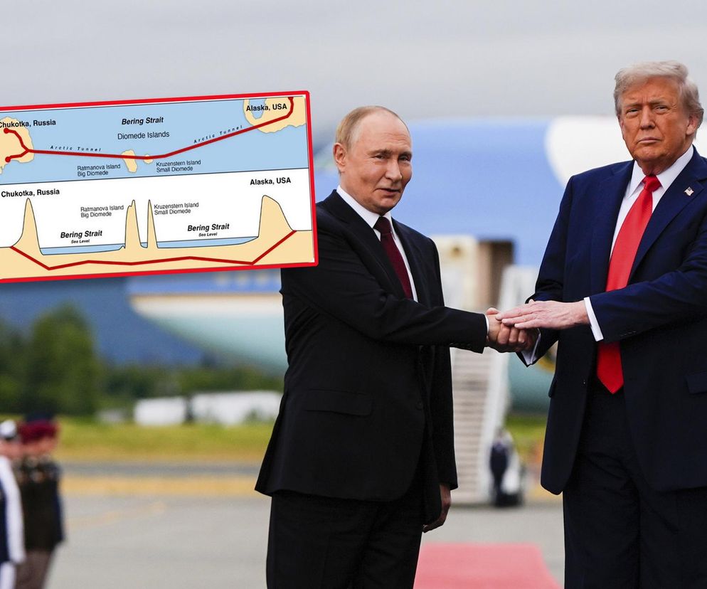 Tunel między Rosją a USA? Donald Trump zabrał głos