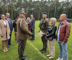 Przysięga wojskowa w Złocieńcu