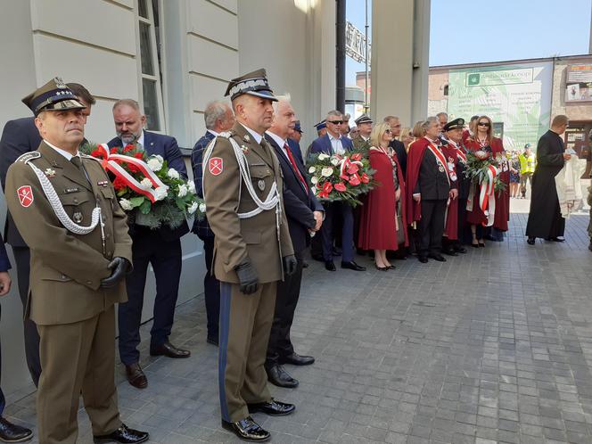 Odsłonięcie tablicy upamiętniającej 100-lecie Cudu nad Wisłą