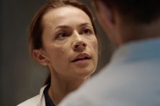 M jak miłość odc. 1833. Marcin (Mikołaj Roznerski), Martyna (Magdalena Turczeniewicz)