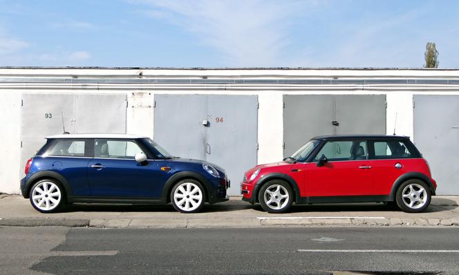 MINI Cooper 2014 r. vs. MINI Cooper 2003 r.