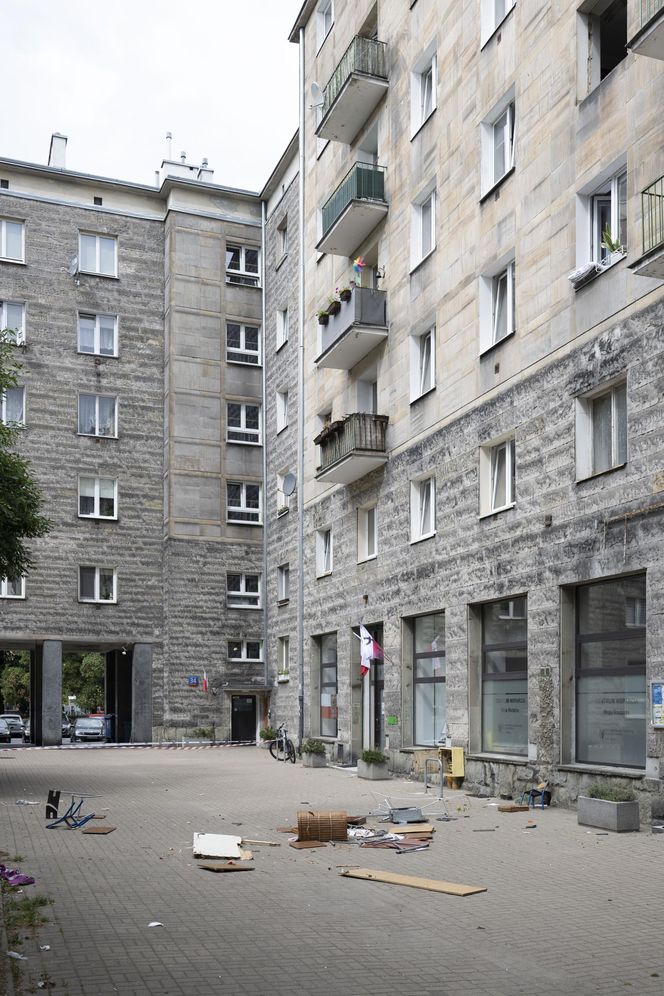 Wybuch gazu na Ochocie. Okoliczni mieszkańcy są wstrząśnięci