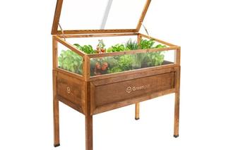 Mini szklarnia balkonowa. Zdjęcia