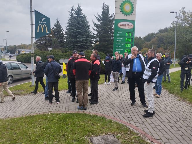 Wielka blokada Jastrzębia-Zdroju. Protest górników i hutników. Miasto stoi