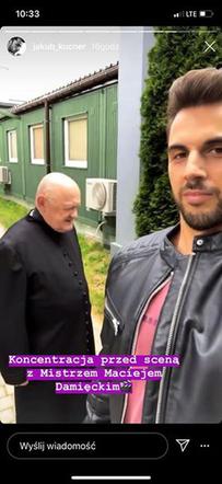 M jak miłość po wakacjach 2020. Rafał (Jakub Kucner), ksiądz (Maciej Damięcki)