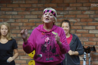 M jak miłość odcinek 1416, Kisielowa (Małgorzata Różniatowska) na siłowni