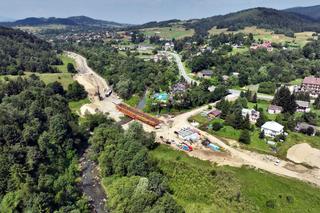 Inwestycja w Rabce Zaryte, zdjęcia lipiec 2024