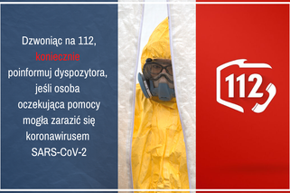 Nr 112 - informuj dyspozytorów o koronawirusie. Apel wojewody lubelskiego