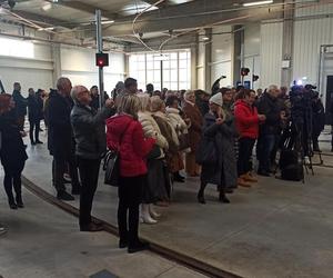 Otwarcie nowej zajezdni tramwajowej oraz pierwsza przejażdżka nową linią tramwajową na Pieczewo