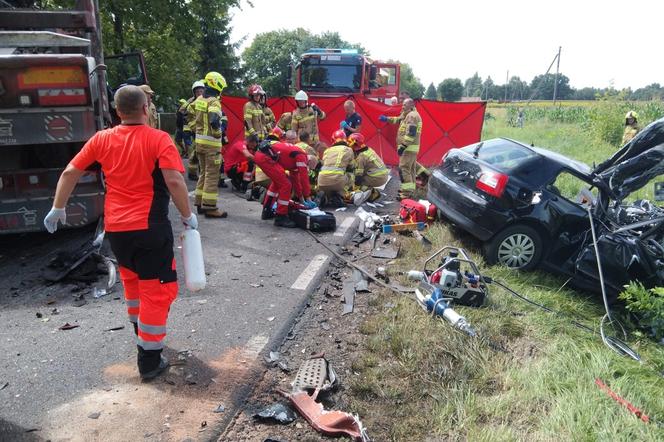 Kolejny śmiertelny wypadek w woj. lubelskim. Nie żyje 38-letni kierowca 