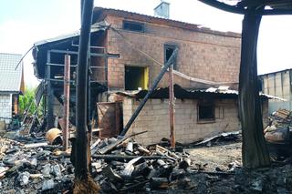  Pożar w Tajęcinie [GALERIA]