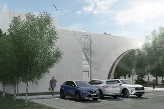 Biblioteka w Bełżycach - projekt