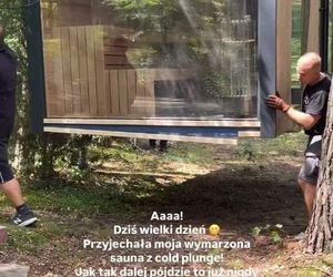 Leśny azyl Julii Wieniawy to czyste złoto! Pokazała luksus od środka