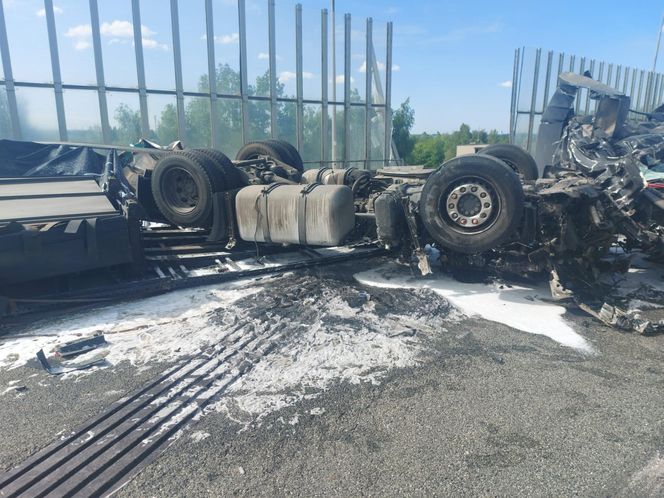  Zabrze: Tragedia na autostradzie A4. Zginął prezes śląskiego klubu piłkarskiego 