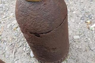 Powojenne niewybuchy w miejscowości Żerdenka (pow. leski)