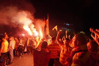 Feta w Białymstoku po mistrzostwie Polski. Tak bawili się kibice Jagiellonii Białystok