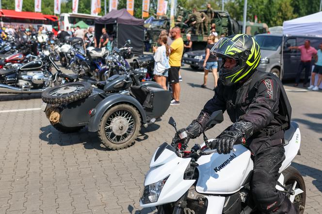 Parada motocyklistów w Dąbrowie Górniczej