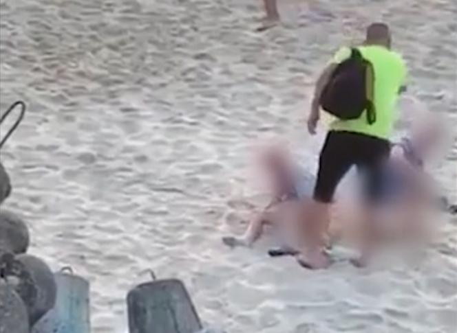 Seks na plaży w Mielnie