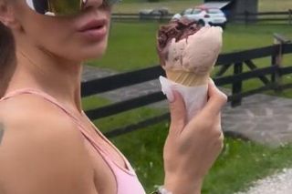 Doda w Kościelisku pokazała więcej niż tylko szlaki! Te szorty niewiele zasłoniły!