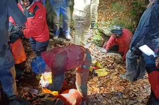 Akcja ratunkowa w Jaskini Salmopolskiej w Beskidach. Ratownicy walczyli o grotołaza przez 4 godziny