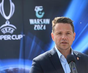 UEFA Super Cup w Warszawie - konferencja prasowa