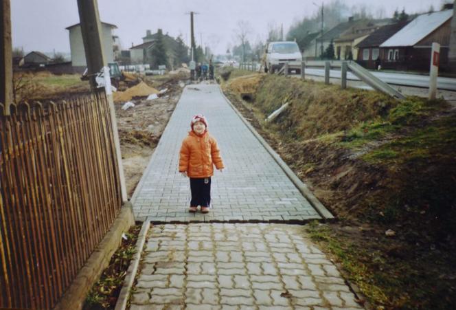 Ulica Starachowicka w Wąchocku wczoraj i dziś
