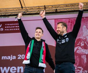 Korowód studentów podczas juwenaliów 2025 w Krakowie