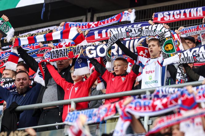 Kibice Górnika Zabrze na stadionie