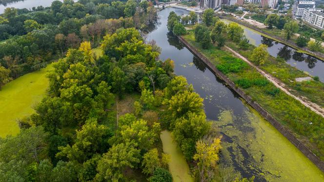 Port Praski - widok z drona, wrzesień 2024