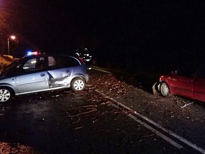 Wypadek w Łysej Górze