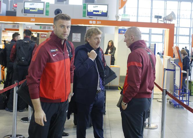 Ukraina - Polska, narada Bońka, Boruca i M. Lewandowskiego