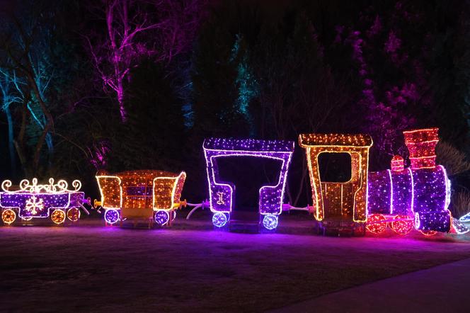 „Historia światła” po raz ostatni. Park iluminacji w Lublinie kończy sezon