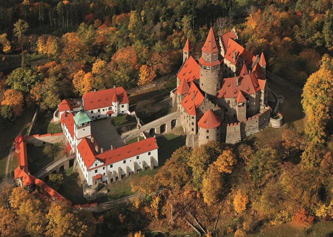 Dziesięć najchętniej odwiedzanych zamków w Czechach