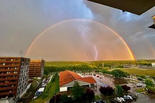 Burze nad Śląskiem i Zagłębiem. Pioruny trzaskały na niebie ZDJĘCIA