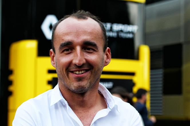 Robert Kubica na torze F1