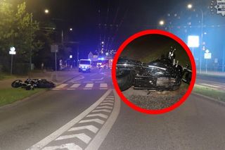 Śmierć motocyklisty. Nie zachował ostrożności przy wyprzedzaniu