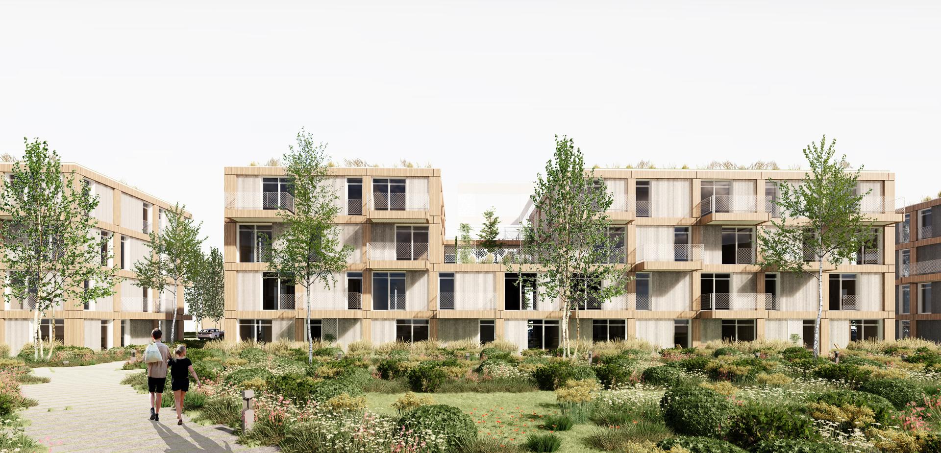 Osiedla TBS w Stargardzie według Urban Climate Architects 