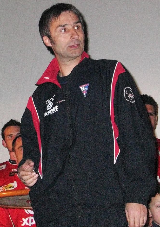 Prezentacja składu drużyny Górnika Zabrze. Tak było w Multikinie w Zabrzu w 2006 roku