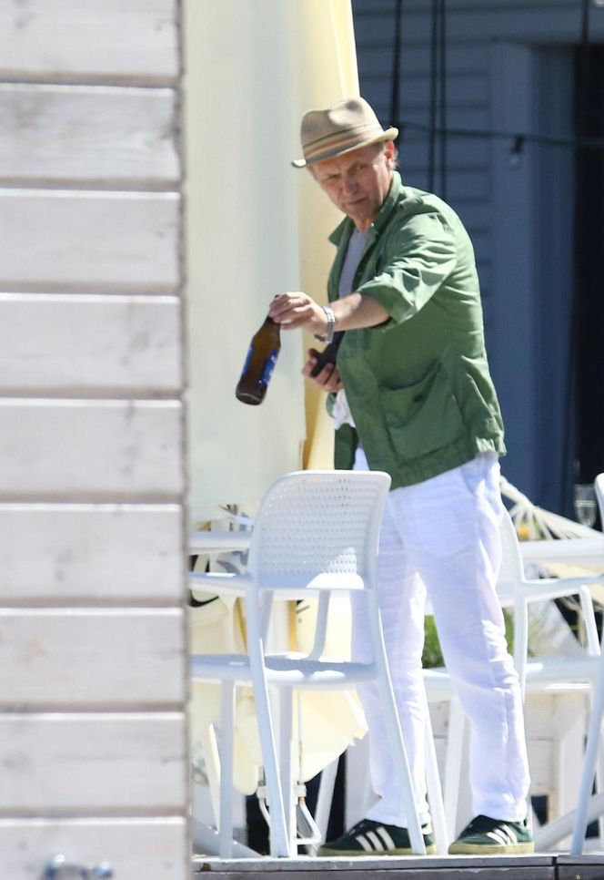 Andrzej Chyra w Sopocie bez zęba i bez alkoholu 