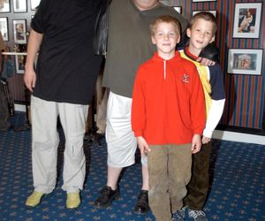 Stanisław Sojka z synami