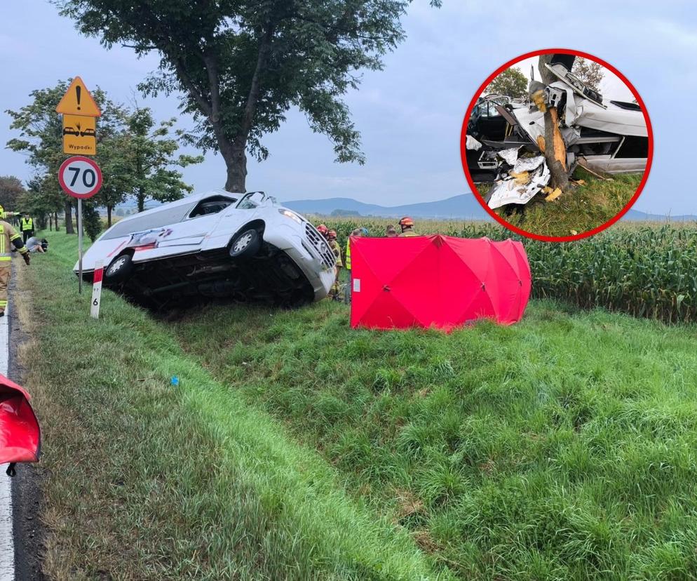 Jechali do pracy. Wtedy doszło do tragedii! Dwóch mężczyzn nie żyje, trzech zostało rannych 