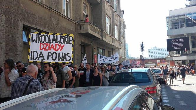 Protest w Teatrze Polskim