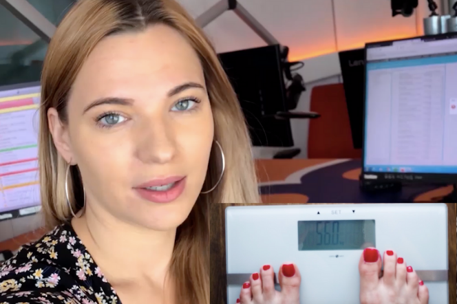 ESKA xD - jak zrzucić 1,5 kg w dwa dni? Kasia Węsierska testuje dietę gwiazd!