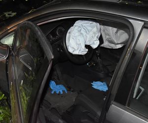 Pijany kierowca rozbił auto pod Gryżyną. Miał prawie 3 promile alkoholu