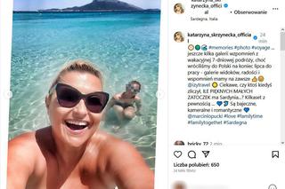  Katarzyna Skrzynecka w seksownym kostiumie na włoskich plażach