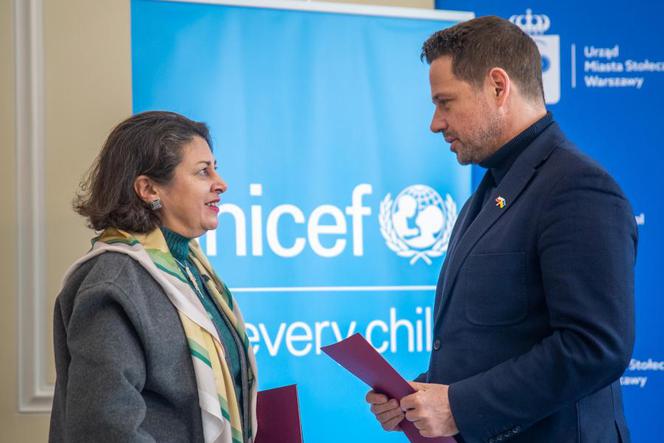  UNICEF pomoże ukraińskim dzieciom w Warszawie