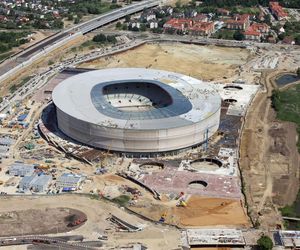 Tak powstawał stadion Tarczyński Arena we Wrocławiu